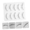 minkissy 5 Pairs of Luxury False Lashes Eyelashes for Women
