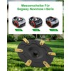 Blade Disc 6 Pieces Blades for Segway Navimow Robotic Lawnmower