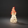 Konstsmide LED Acrylic Snowman, 32 Warm White Diodes, 24 V,