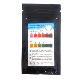 CARBON Hypochlorous Acid Effervescent Cleaning Tablets for Food-Grade 3D Printed Parts: Eco-Friendly Cleaning from by Comfy Materials - Makes 12 Gallons of 200ppm Solution (100 Tablets)