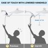 G-Promise All Metal Shower Diverter, Handheld Holder Included, 3-Way Diverter