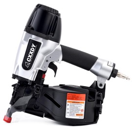 CXXDY Siding Nail gun 15 Degree 1-1/4” to 2-1/2” Coil Siding Nailer – High-Speed Pneumatic Siding Nailer for Siding, Framing, and Fencing – Professional-Grade Performance for Contractors and DIYers