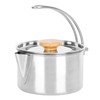 Stainless Steel Kettle Portable Folding Coffee Tea Pot for Outdoor