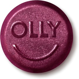 OLLY Men's Multivitamin Gummy, Vitamins A, C, D, E, B, Zinc, Blackberry Flavor, 45 Day Supply - 90 Count