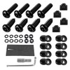 YALOK Anti Theft License Plate Screws Kits- Rustproof Stainless Steel