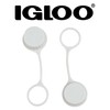 Igloo Tethered Drain Plug Caps, White, Small (20049)