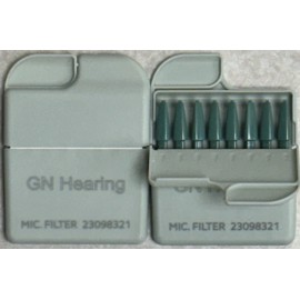 GN Resound Mic Filter For Vivia & Savi Hearing Aids.  2 Pack.   Item# 23098321