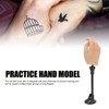 Nail Training Practice Hand Professional Bendable Silicone Female Mannequin Hand