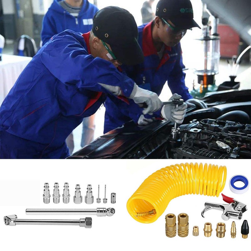 20 PCS Air Compressor Accessory Kit with 1/4in 295Inch Air
