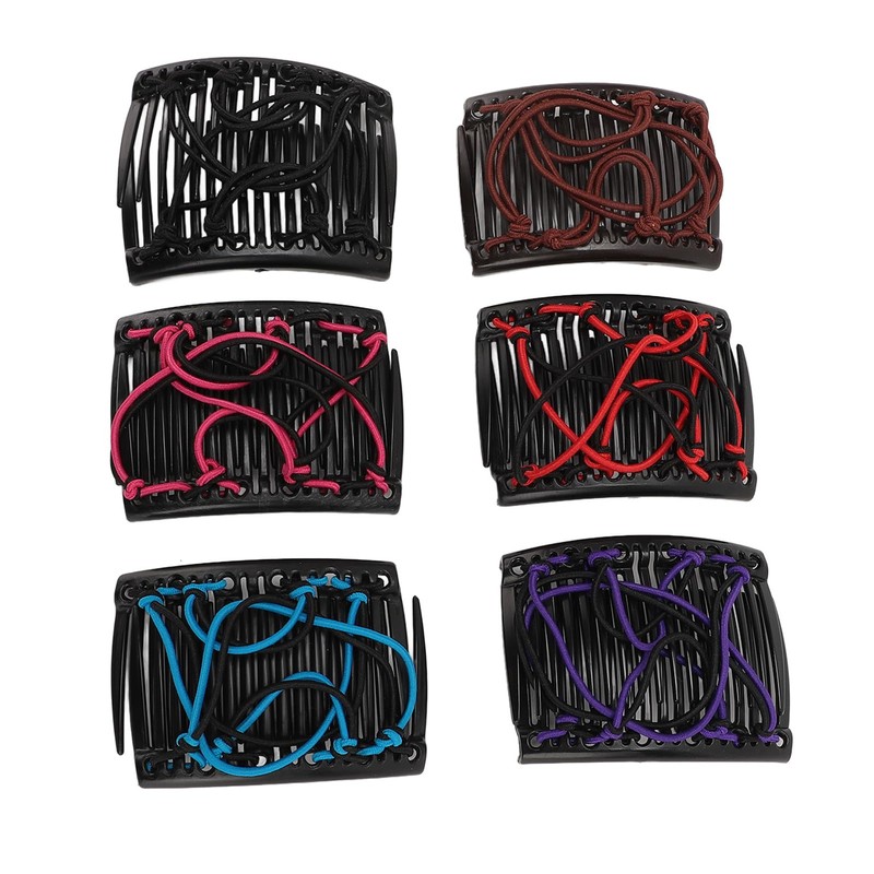 Magic Hair Comb Clips, Adjustable Double Combs Thick Hair Clip