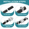 uxcell 10mm (3/8") Fuel Check Valve, Non-Return One Way Check