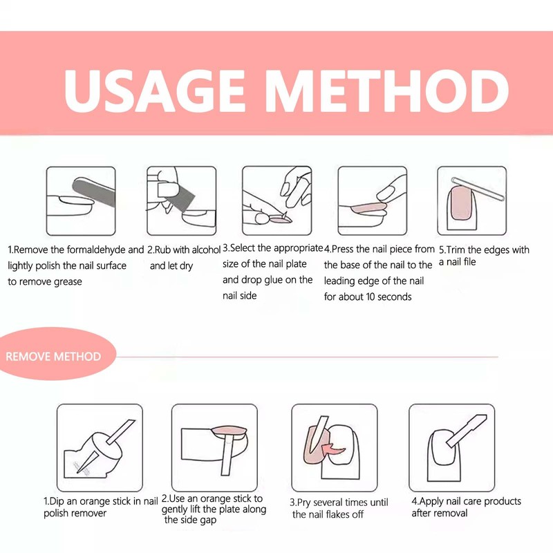 Get Glam in Minutes with 24 Short French Tip Press-On