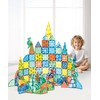 MEGAGONTILES 106 PCS Dinosaur Magnetic Tiles Set | Magnet Building