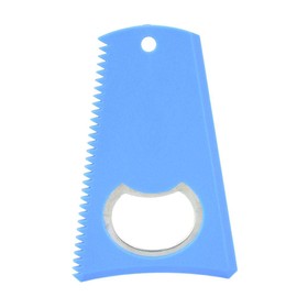 Keenso Portable Surfboard Wax Comb Remover, High Quality Surfboard Cleaning Tool with Keychain Hole (Blue)