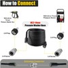 LycorTrade Pressure Washer Hose 100FT for Power Washer, 5800 PSI