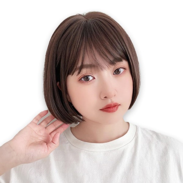Bright Lara hf1842-CR Women's Wig, Bob, Inner Color, Natural, Full