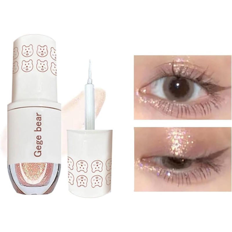 Gege Bear Starry Liquid Eyeshadow, 0.16 oz (4 g), Liquid