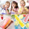 FEBSNOW 200 Disposable Ice Popsicle Bags BPA Free Freezer Tubes