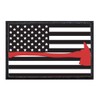 American Flag - B&W - Fireman Axe Morale Patch |