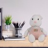 Simulation Cute Animal Rabbit with Long Stand Ears Plush Toy