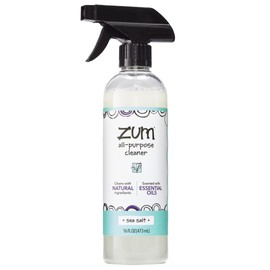 Indigo Wild Zum All-Purpose Cleaner - Natural Multipurpose Cleaner Made with Essential Oils, Baking Soda & More - Sea Salt, 16 fl oz
