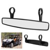 Rear View Race Mirror Convex Mirror with 1.75in‑2in Clamp Replacement