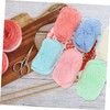 Tofficu 6rolls Cotton Crochet Yarn Soft and Breathable DIY Knitting