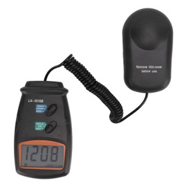 LX1010B Digital Light Meter Multifunction Lux Luxmeter LED Illuminance Meter Measurement Range 0-50000lx Sampling Time 0.4S Lux Meter for Office School Factory