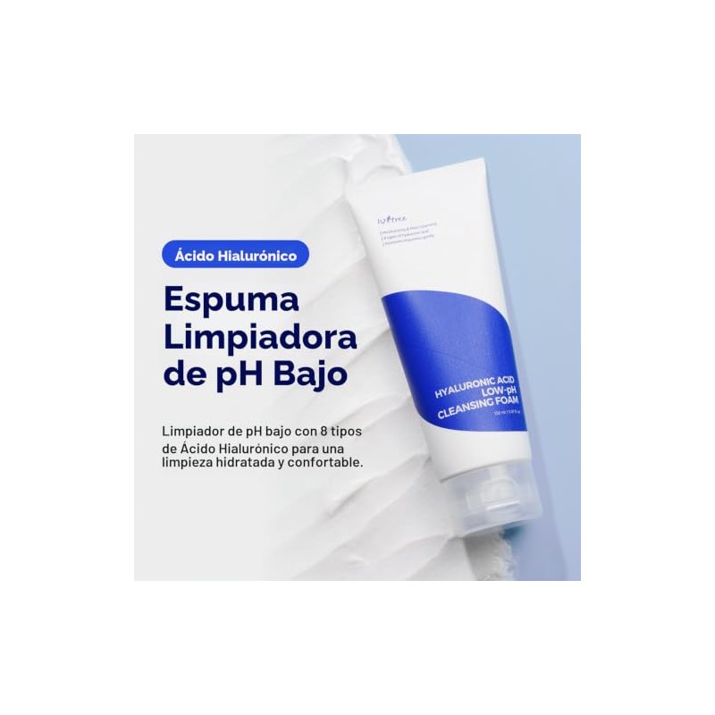 ISNTREE Espuma Limpiadora Facial Coreana Low pH Cleansing Foam 150