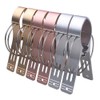 Z ZICOME Aluminium Alloy Beach Towel Clips, 6 Pack