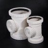 1Pcs Pipe Compression Fitting, PVC Compression Plumbing Coupling Straight Pipe