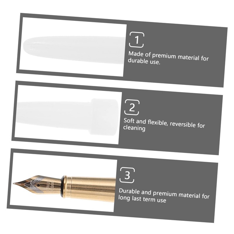 Operitacx DIY Fountain Pen Kit Craft Letter Moulds Set Handmade