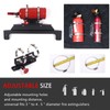 Aunginsy Under Seat Quick Release Roll Bar Fire Extinguisher Mount