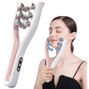 12 Wheels Double Chin Remover Roller, V-Shape Face Massager, 3