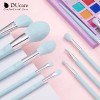 Ducare Set De 10 Piezas Con Porta Brochas Azul 100%