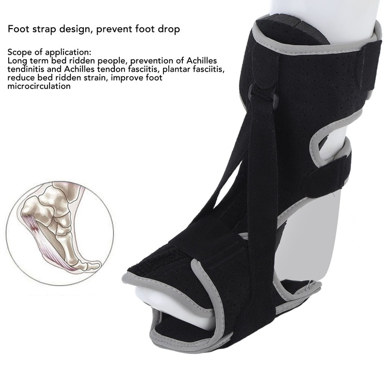 1 Pair Plantar Fasciitis Night Splint Soft Foam Liner 3