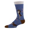 Men's Novelty Crew Socks, Funny Crazy Socks, Cool Casual Dress
