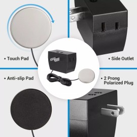 DEWENWILS 2 Pack Touch Dimmer Switch, Touch Pad Control with 3 Levels of Dimming