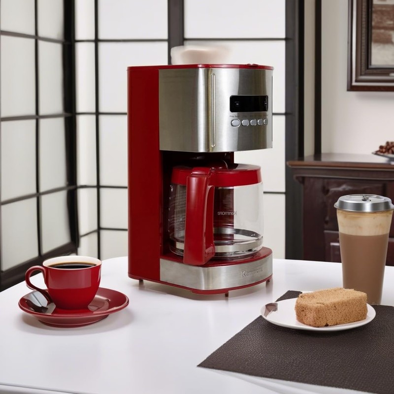 Kenmore Drip Coffee Maker - 12 Cup Programmable Cafe Machine