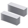 2Pcs Cooling Fins Aluminum Heat Radiator Heatsink Kit for Electronic