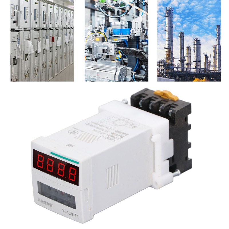 Time Relay Digital High Accuracy Programmable Time Delay Relay with