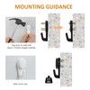 Light Hooks for Concrete Walls: 30 Pack Small Utility Wall-Mount