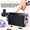 DLseego Love Heart Leopard Carrying Case for Switch 2017 Accessories