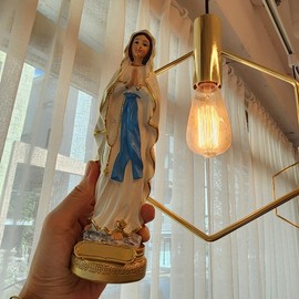 Praying Virgin Mary Statue Relics Roman Catholicism