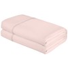 Royale Linens - Sábana encimera de microfibra cepillada, 1800 hilos,