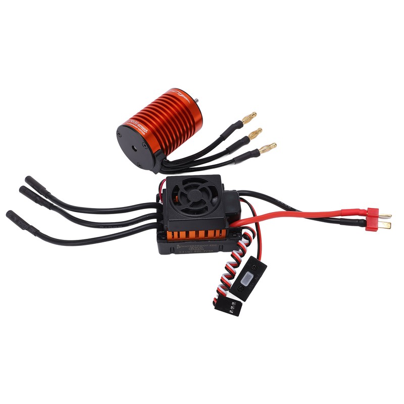 F540 4370KV RC Brushless Motor 60A ESC Waterproof T Plug
