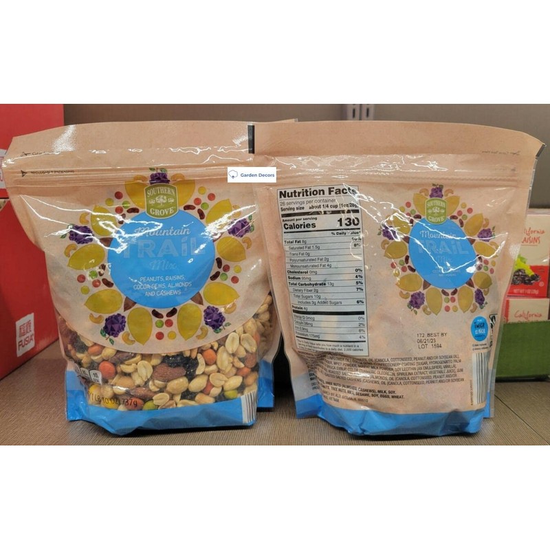 Southern Grove Mountain Trail Mix 26oz 737g (Two Bags)