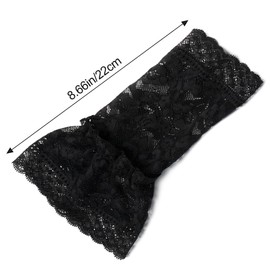 HomeSoGood 3 Pair Detachable Fake Sleeves Spring Autumn Wild Sweater Decorative Sleeves Lace Ruffles Elbow Sleeve Cuff Universal Fake Cuff