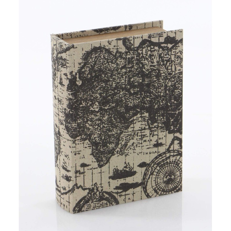 Deco 79 Wooden Decorative Box Faux Book Book Shaped Boxes