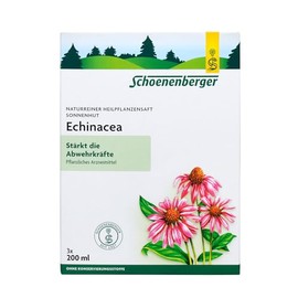 ECHINACEA Schoenenberger - Echinacea naturreiner Heilpflanzensaft - 3x 200 ml Glasflasche - st?rkt die Abwehrkr?fte - freiverk?ufliches Arzneimittel